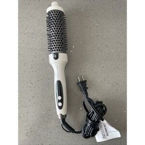 Wavytalk Heated Round Brush Hair Styler Model 196 Ionic 68W 120-240V White